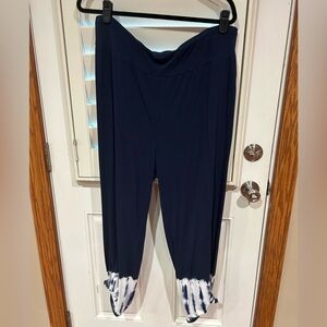 💙💙Zenergy by chicos pants Navy/white Size 3 (16-18) GOOD CONDITION💙💙